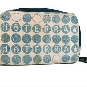 Doterra Swag 10 essential oils carrying case polka dot.